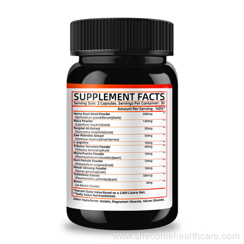 maca root Vegetarian Capsules Horny Goat Weed Capsules